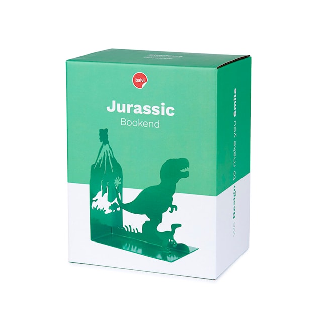 Produktbilde 3 for Bokstøtte Jurassic Grønt Metall Balvi