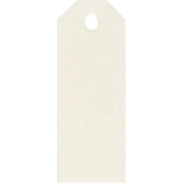 Etikett Manillamärken Råvit 3x8 cm 20-pack