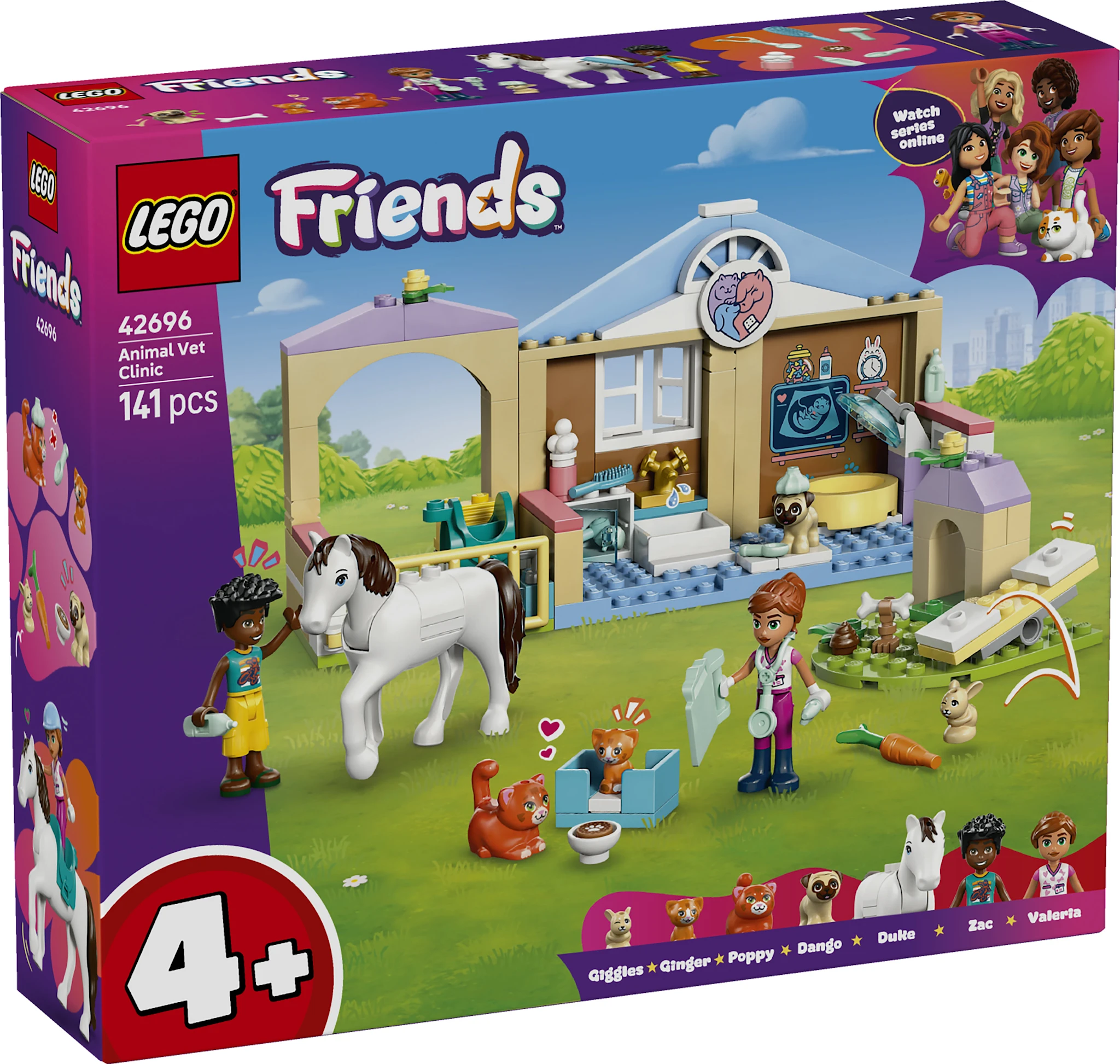 Tuotekuva ille LEGO Friends Eläinlääkäriasema (42696)