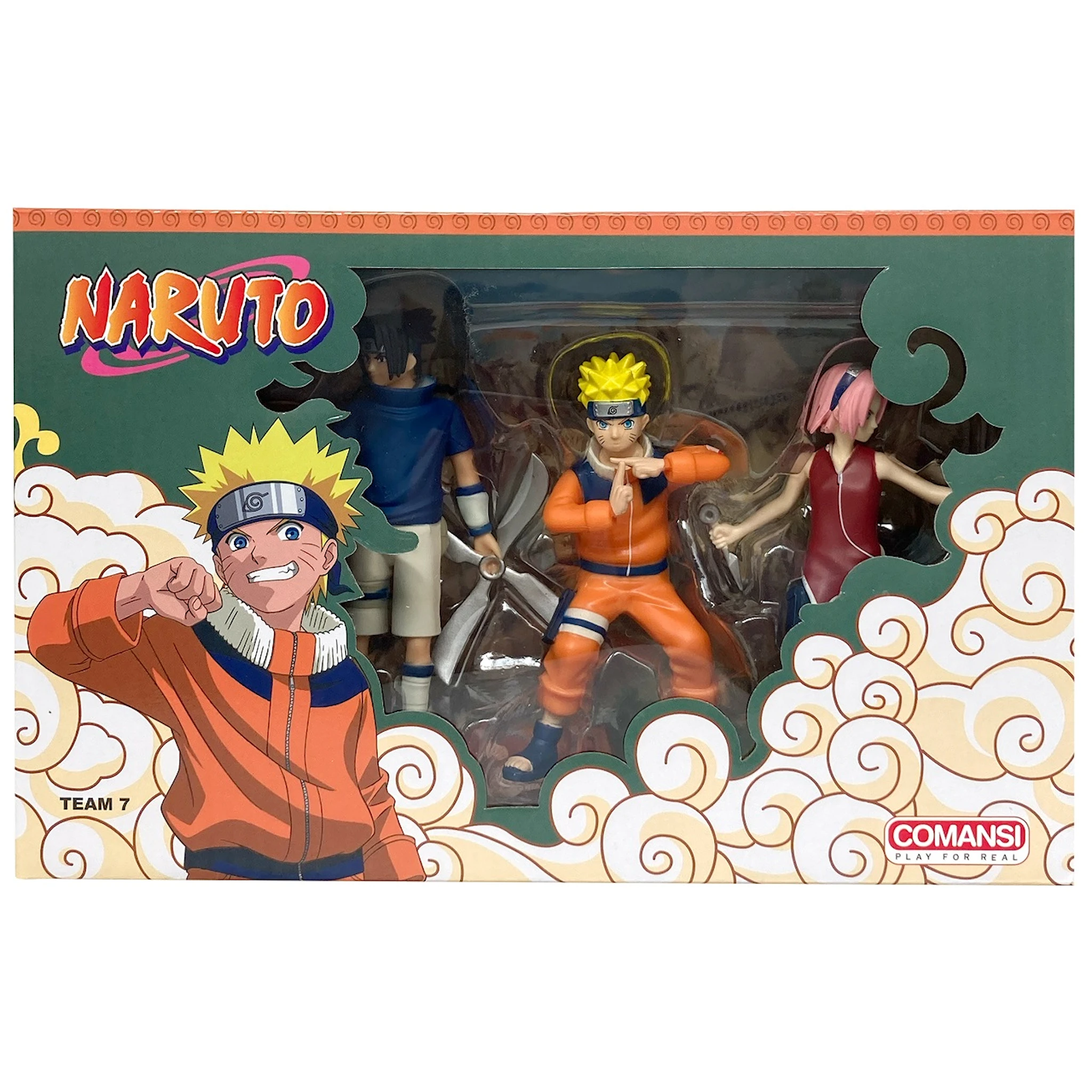 Produktbild för Naruto Figurer Team-7 3-Pack Comansi