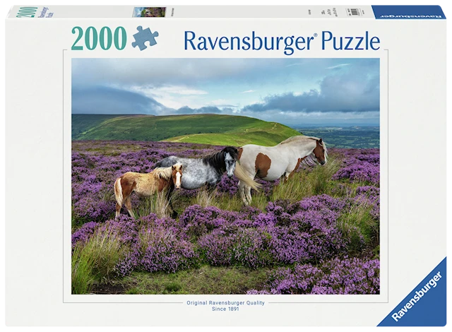 Wild Horses Palapeli 2000 palaa Ravensburger