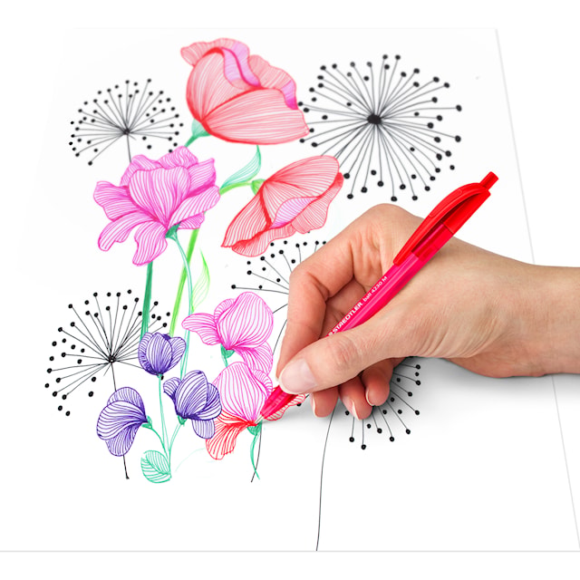 Tuotekuva 2 - Kuulakärkikynät 4230 M 8-pack Staedtler