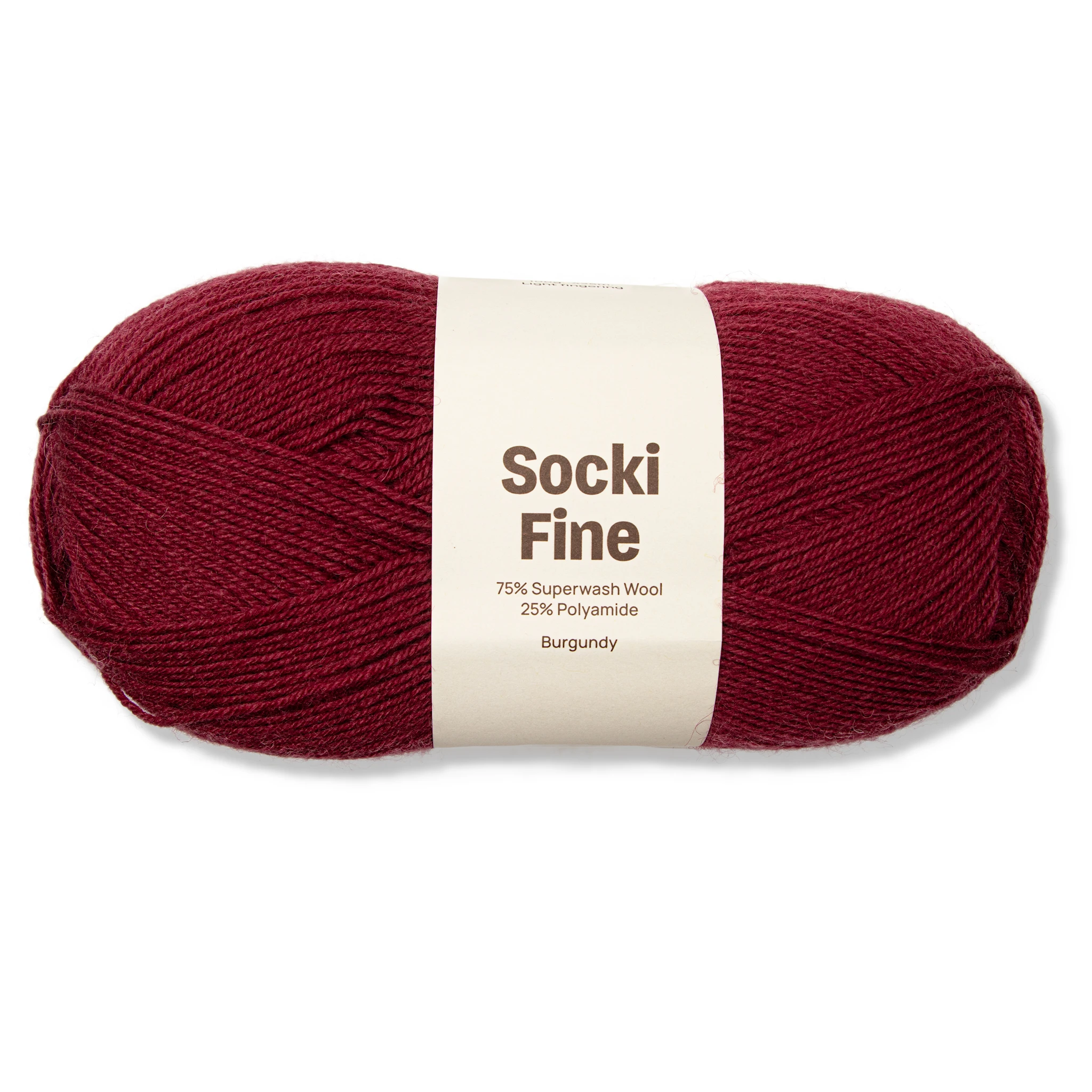 Produktbild för Socki Fine 100 g Burgundy A028 Adlibris