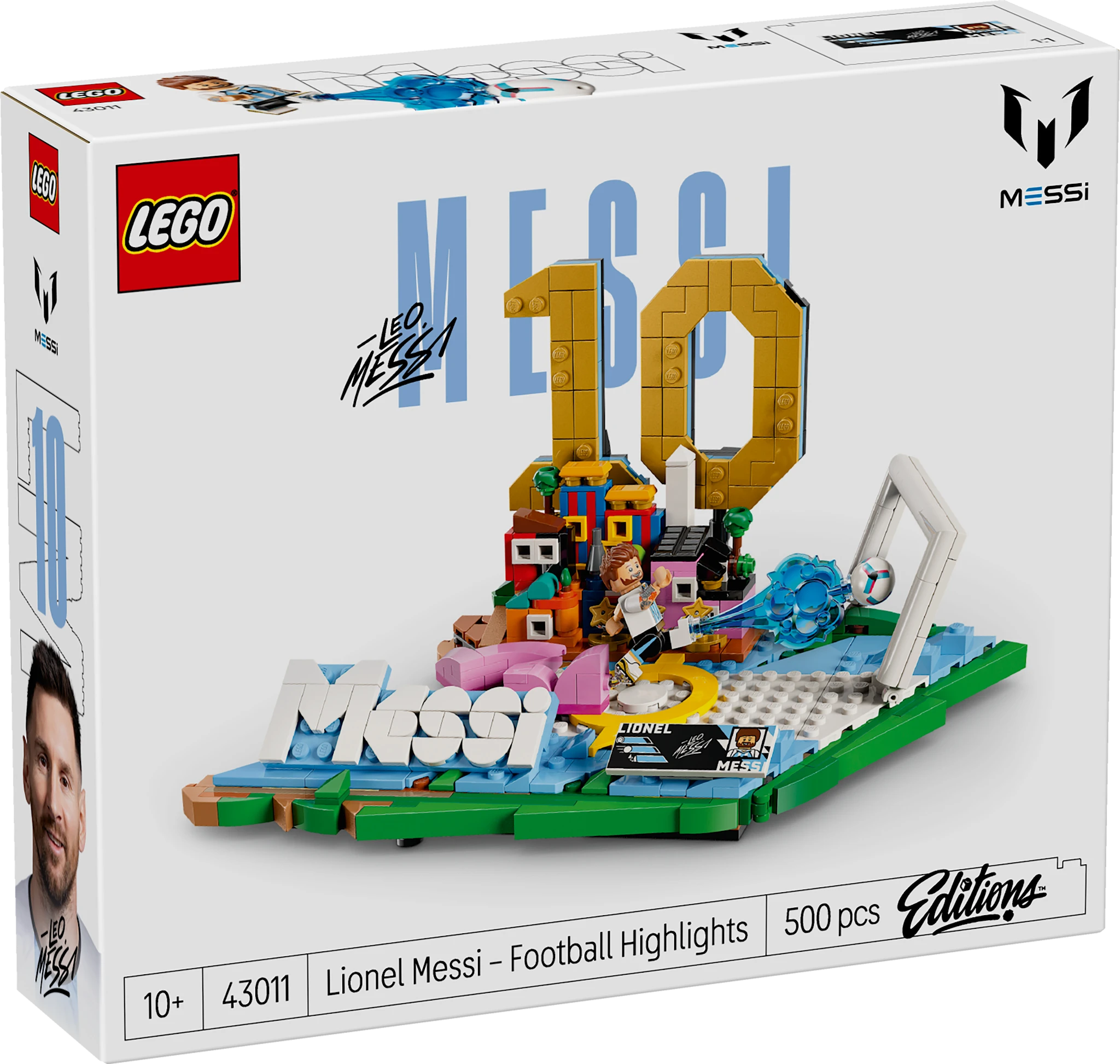 Tuotekuva ille Lionel Messi – jalkapallon tähtihetket LEGO® Editions (43011)