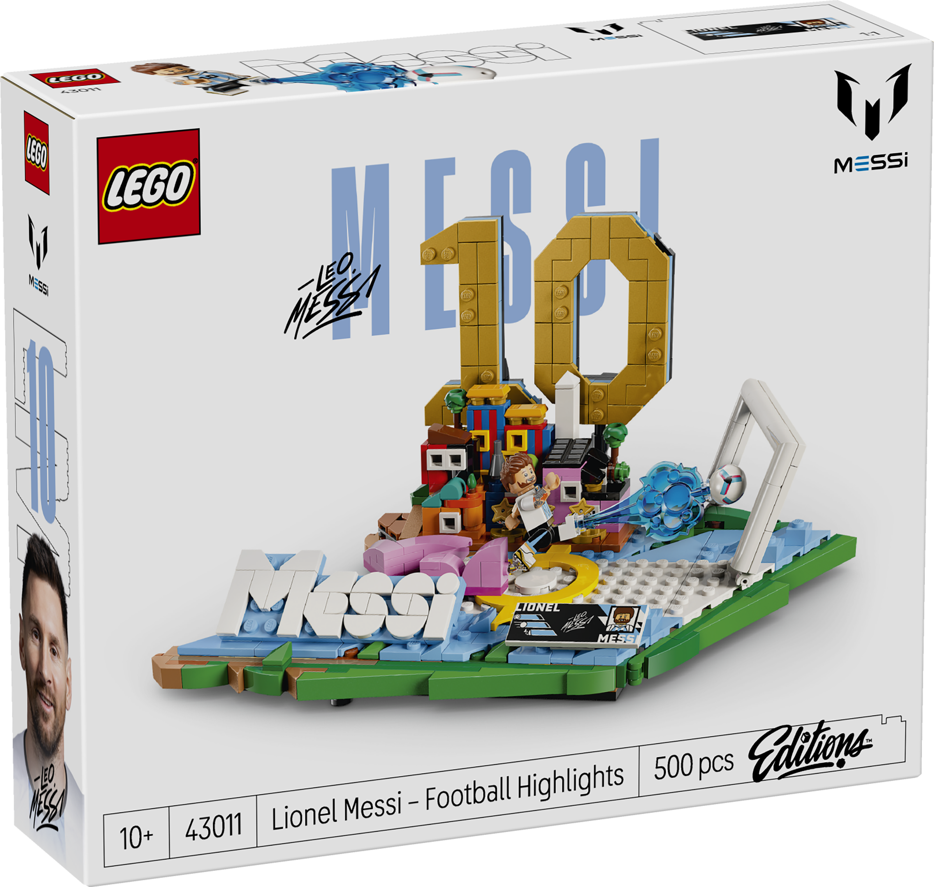 Lionel Messi – fotbollshöjdpunkter LEGO® Editions (43011)