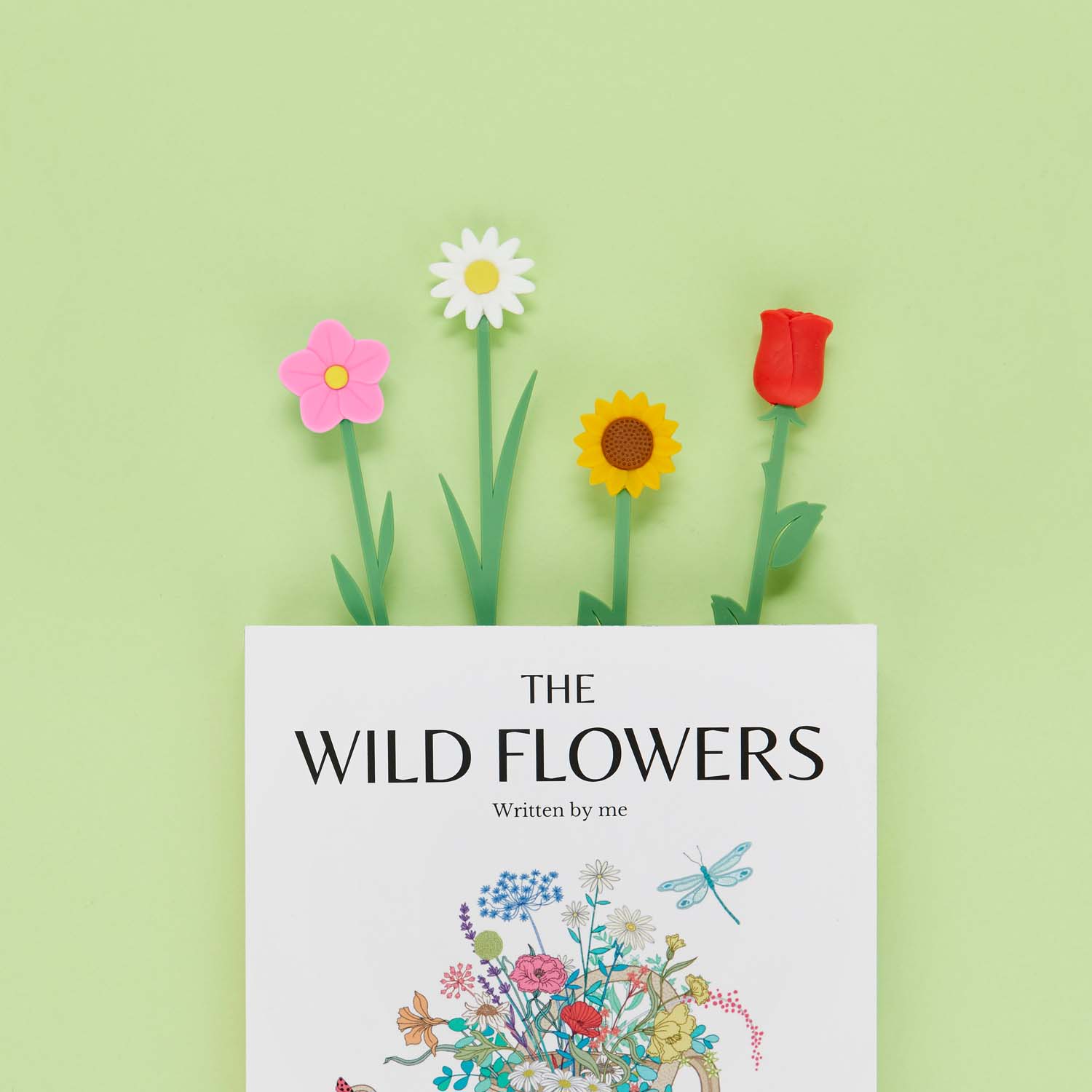 Bokmärke Blomma Prästkrage Vit Balvi