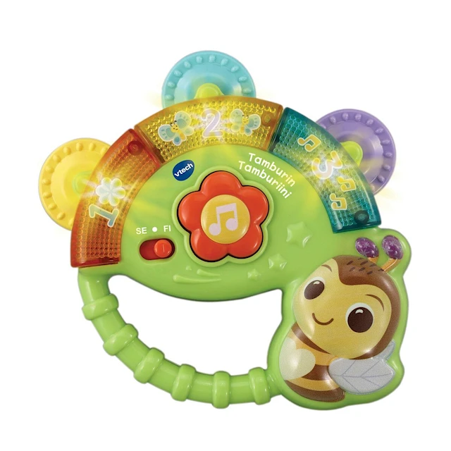 Tamburiini äänellä ja valolla SE/FI Vtech