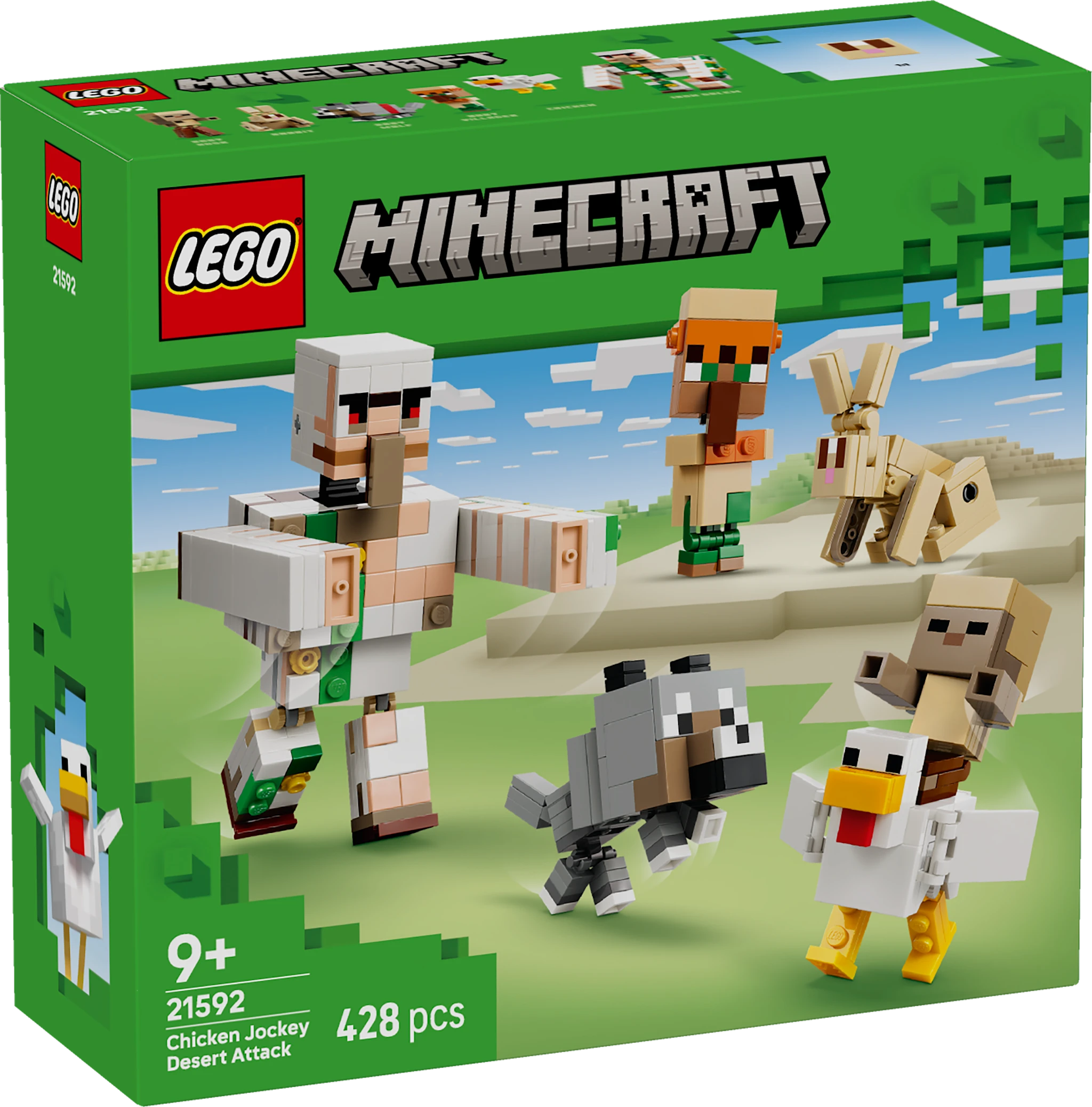 Tuotekuva ille Kanajockey ja hyökkäys aavikolla LEGO® Minecraft® (21592)