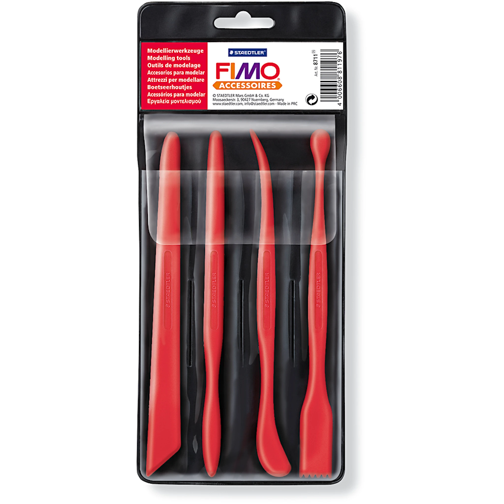 Produktbild för FIMO Modelleringsverktyg 4-pack Staedtler