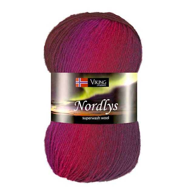 Produktbilde 1 for Nordlys 100 g Tulip 957 Viking Garn