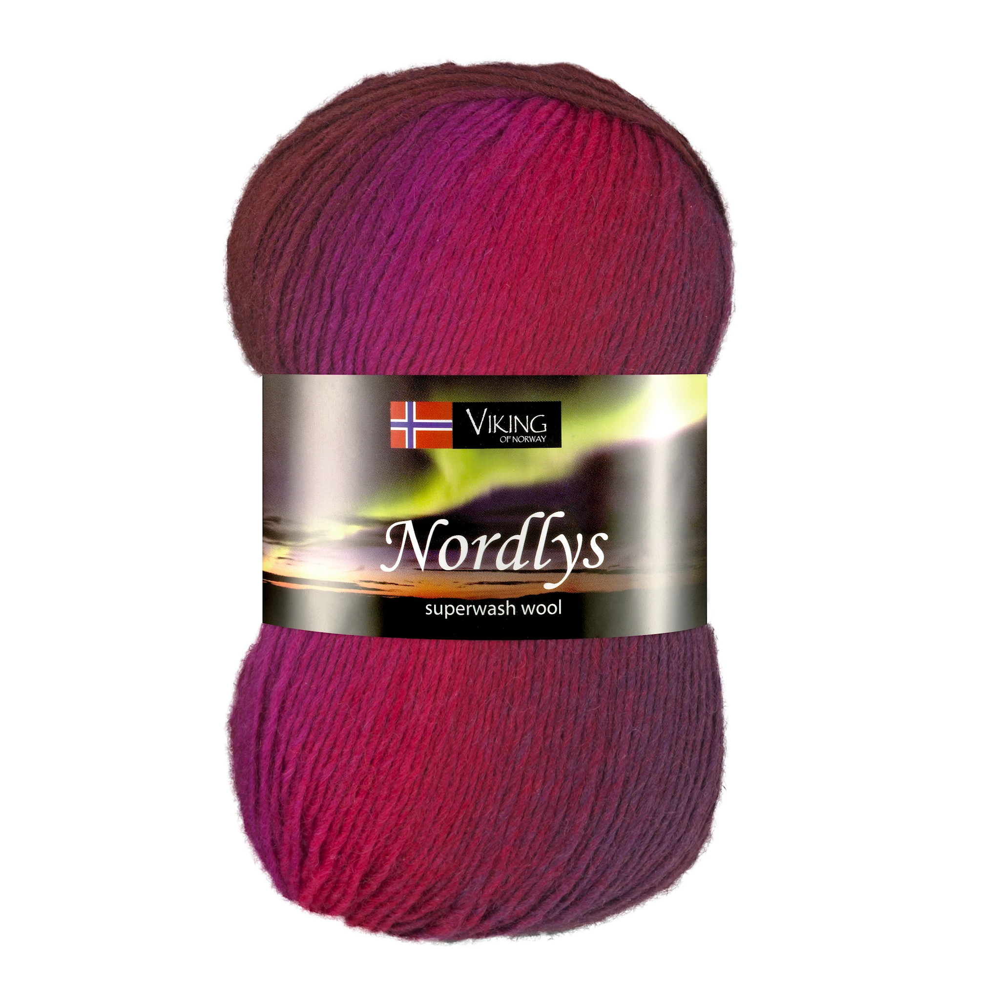 Produktbild för Nordlys Garn Ullmix 100 g Viking Garn