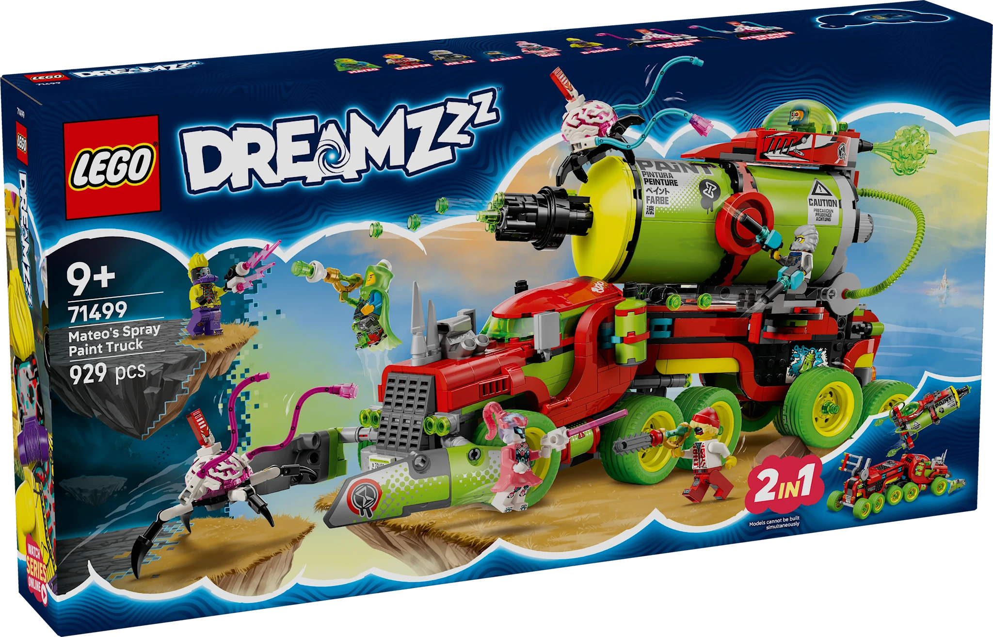 Produktbild för Mateos sprayfärgsbil LEGO® DREAMZzz (71499)
