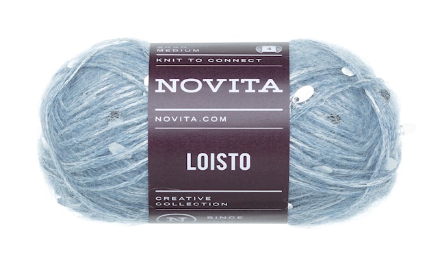 Tuotekuva 1 - Loisto Paljettilanka 50g  Nostalgia 1591 Novita