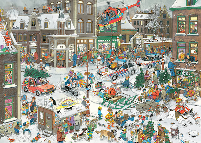 Produktbilde 2 for Jan van Haasteren julepuslespill 1000 brikker