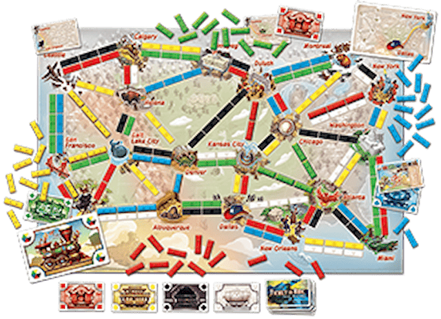 Produktbilde 2 for Barnespill Ticket To Ride, First Journey (SE/FI/NO/DK)
