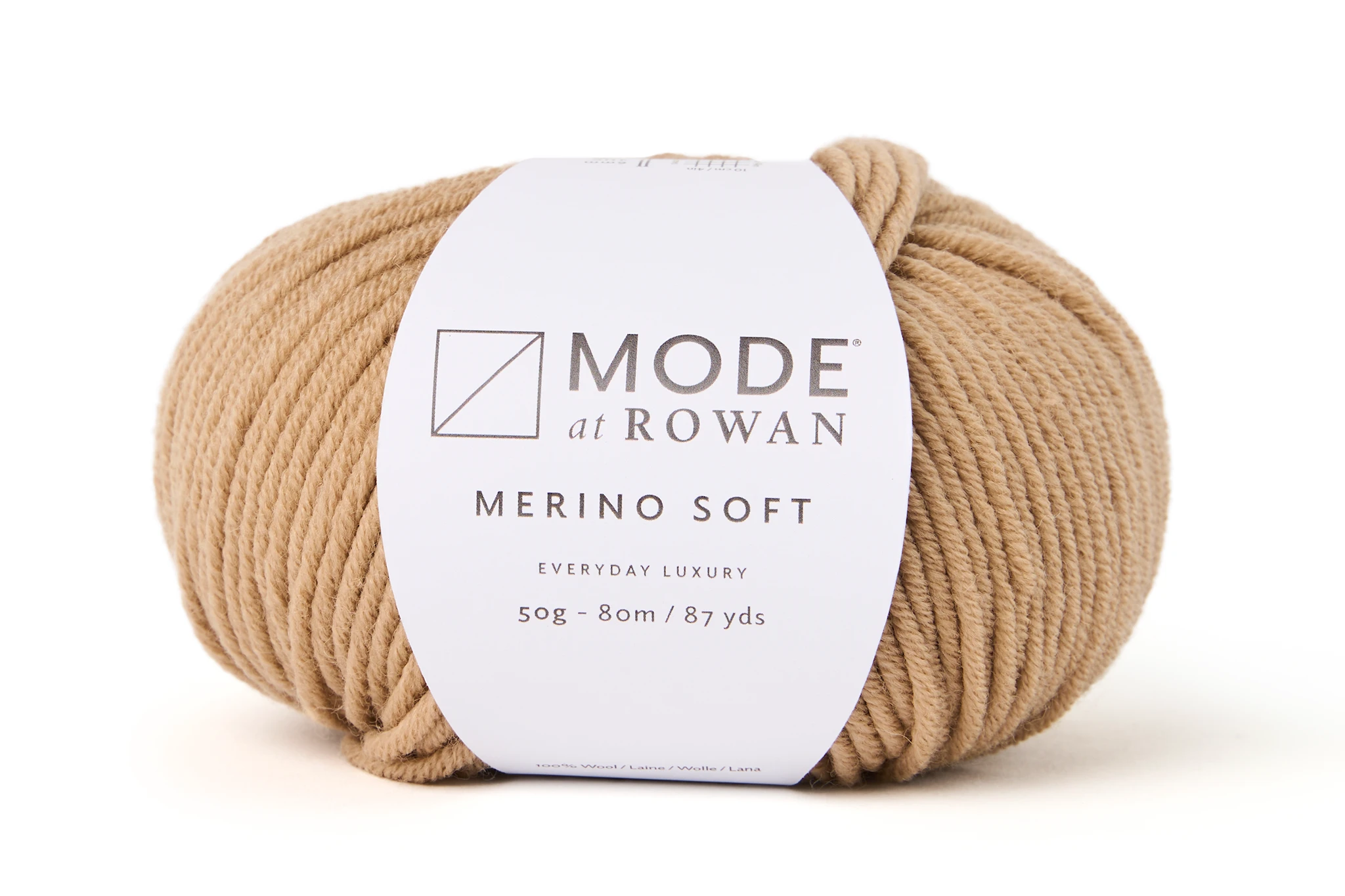 Tuotekuva ille Merino Soft 100% merinovilla 50gr Camel 014 Mode at Rowan
