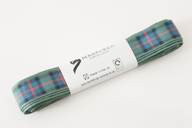 Flower of Scotland Skottsrutigtband 16mm x 5 meter