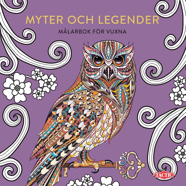 Målarbok för vuxna - Myter och Legender