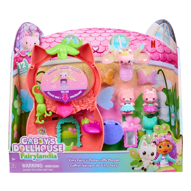 Flutter-riffic Fairy Lekset Gabbys Dockskåp