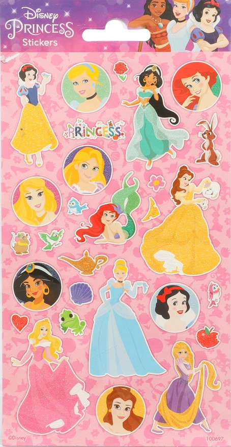 Tarrat Disney Prinsessat Kimalle 1 arkki