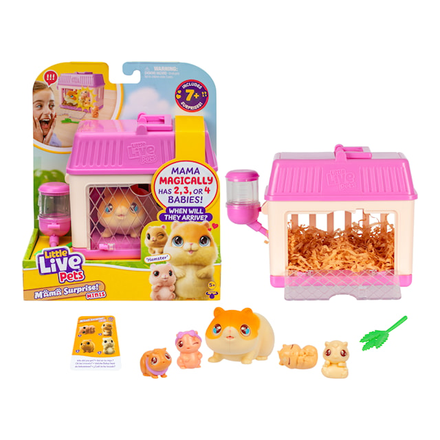 Produktbild 5 för Mama Surprise Minis Hamster Little Live Pets