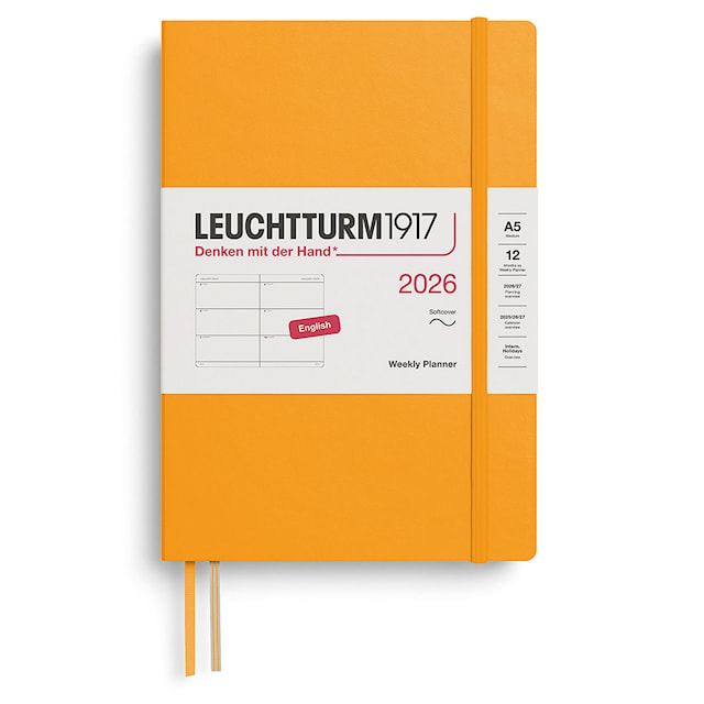 Weekly Planner 2026 A5 Soft Rising Sun Leuchtturm1917