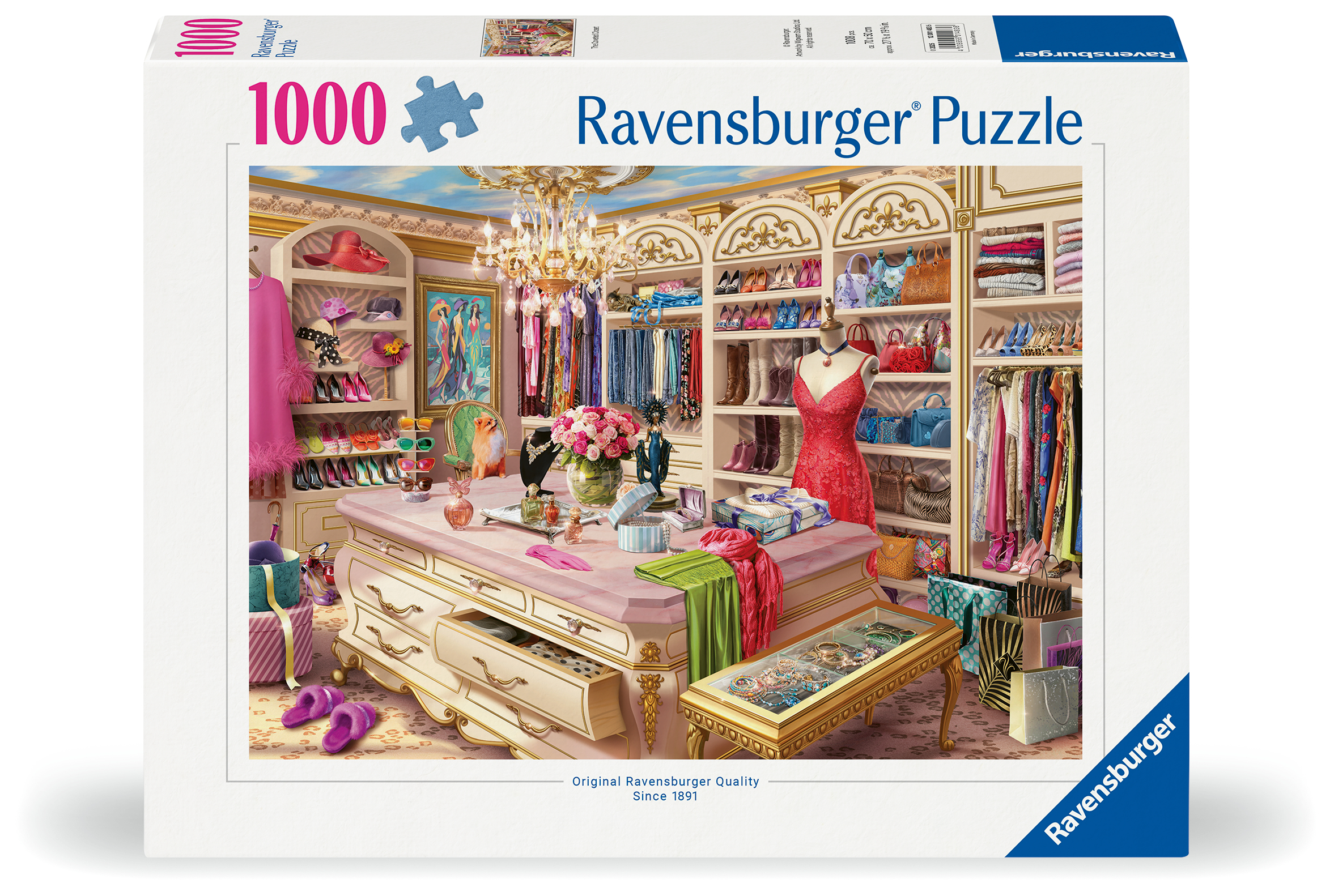 The Coveted Closet Palapelit 1000 palaa, Ravensburger