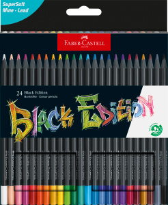 F&auml;rgpennor Black Edition 24-p Faber-Castell