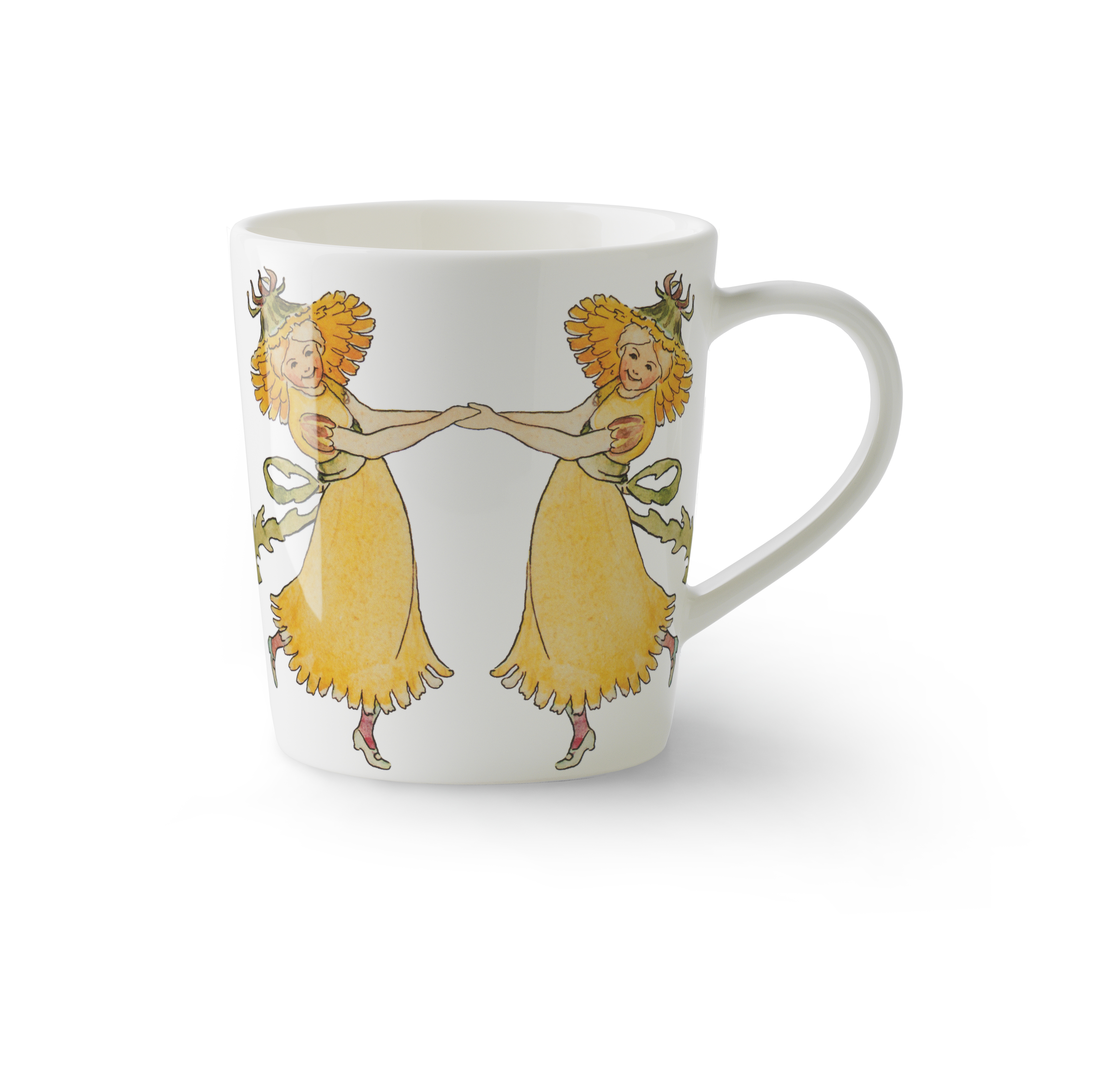Elsa Beskow Mugg med Handtag Maskrosor 40 cl, Design House Stockholm