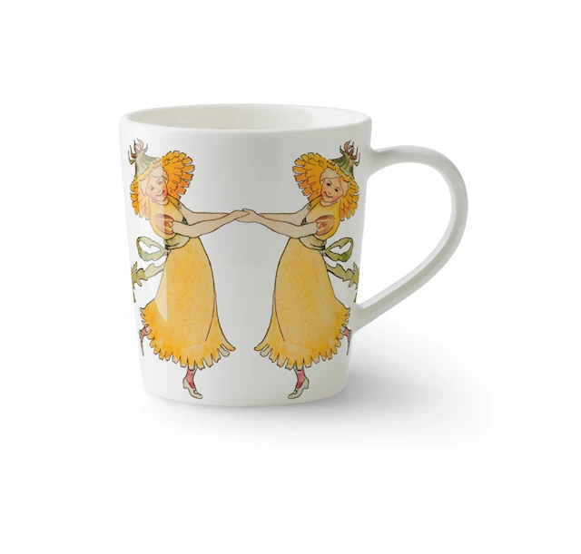 Elsa Beskow Mugg med Handtag Maskrosor 40 cl, Design House Stockholm