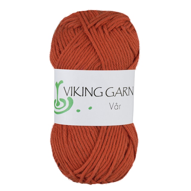 Vår Puuvillalanka 50 g ruoste Viking Garn