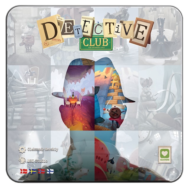 Produktbilde 1 for Spill Detective Club Kortspill (SE/FI/NO/DK)