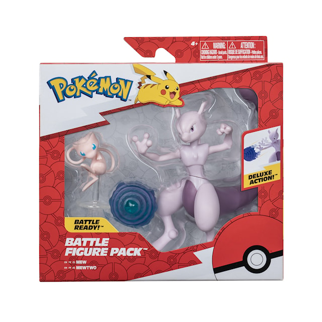 Produktbild 6 för FIGURE SET 2 PK MEWTWO AND MEW POKÉMON