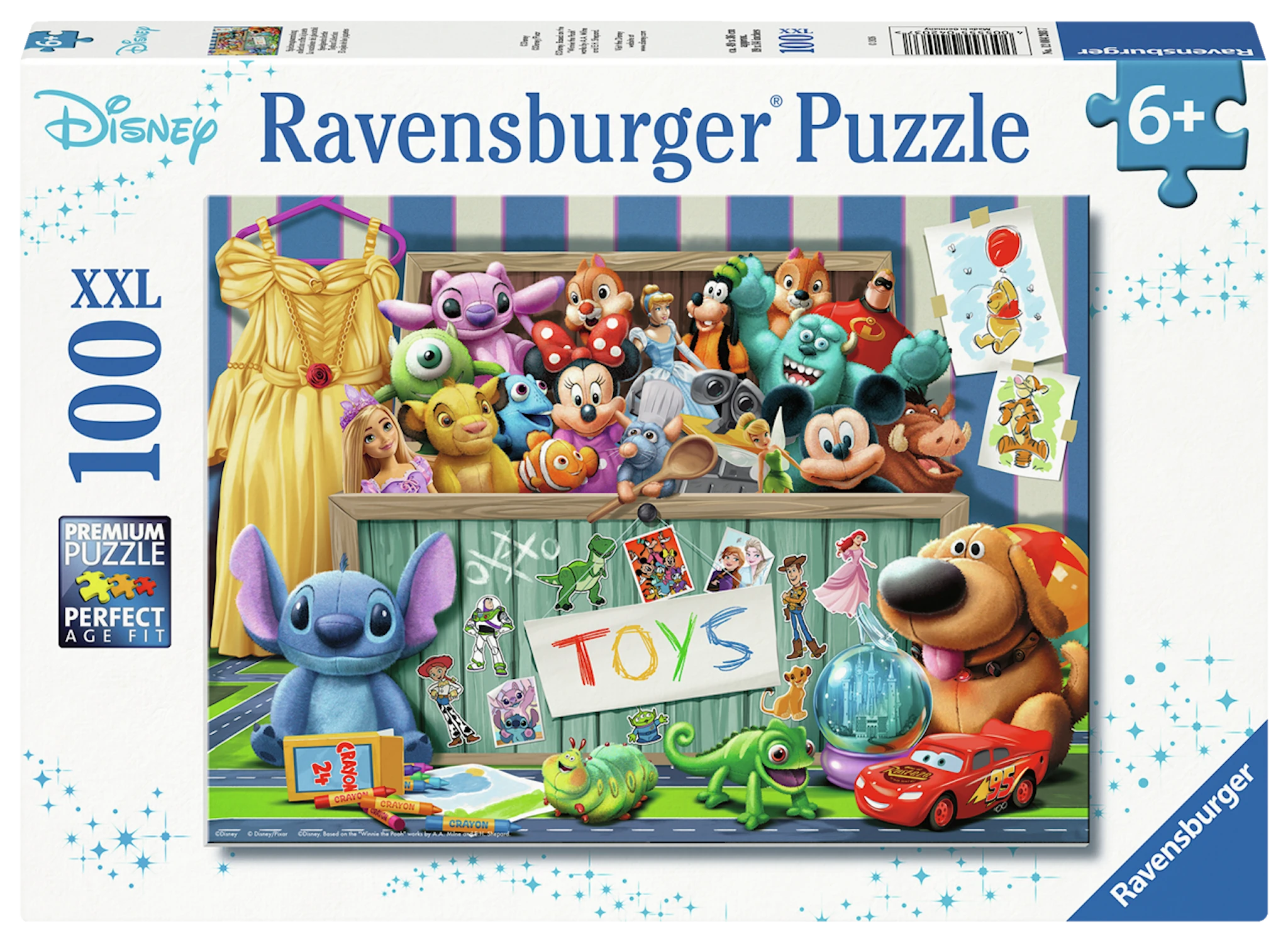 Produktbilde for Disney Pixar karakterer 100p Ravensburger