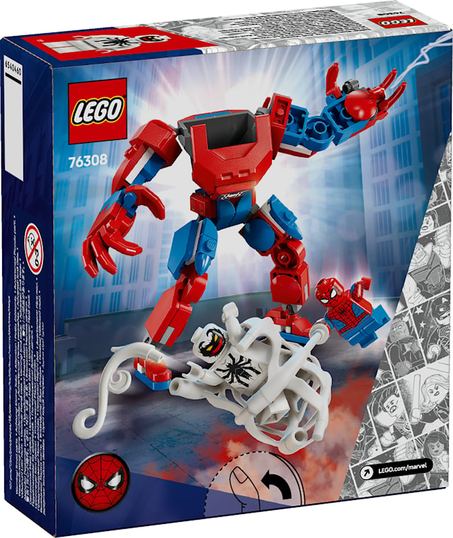Tuotekuva 3 - Spider-Man-robotti vastaan Anti-Venom LEGO® Super Heroes (76308)