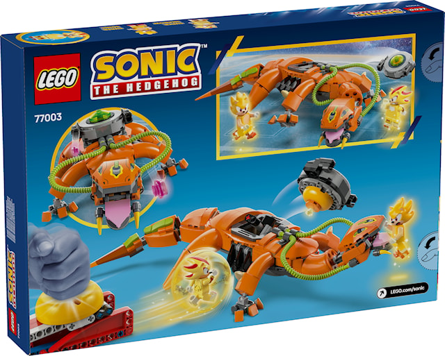 Tuotekuva 3 - Super Shadow vastaan Biolizard LEGO® Sonic the Hedgehog™ (77003)
