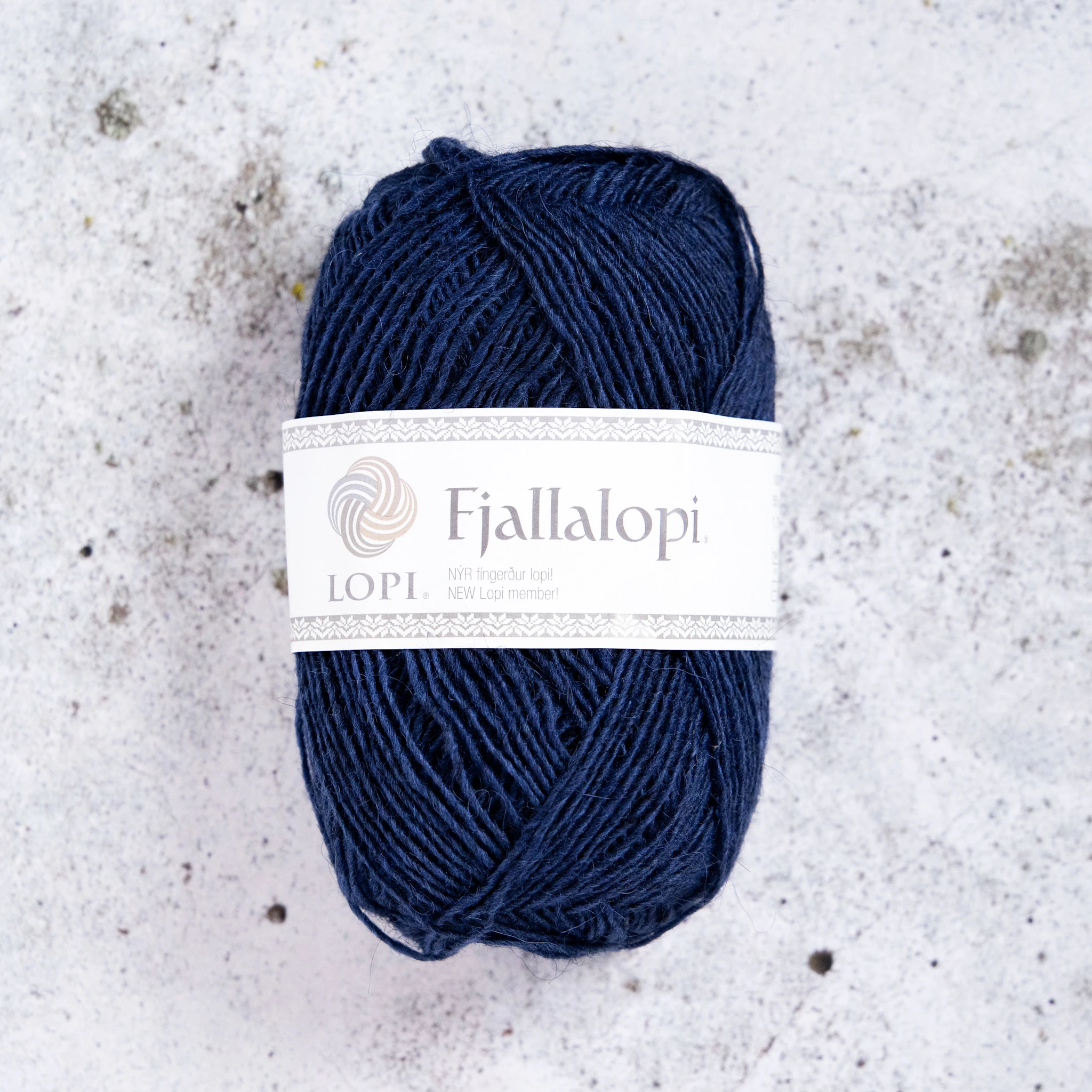 Produktbild för Fjallalopi ullgarn 50g Dusk Blue 20 Istex