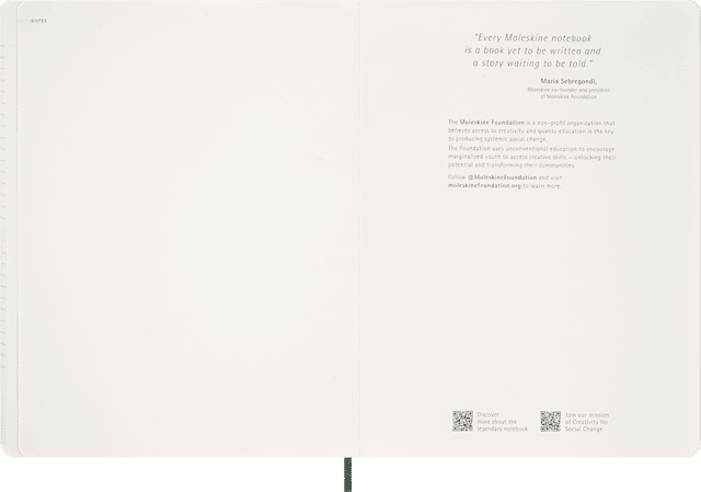 Tuotekuva 3 - Kalenteri 2026 Essential Planner Weekly Vertical XXL Myrtle Green Moleskine