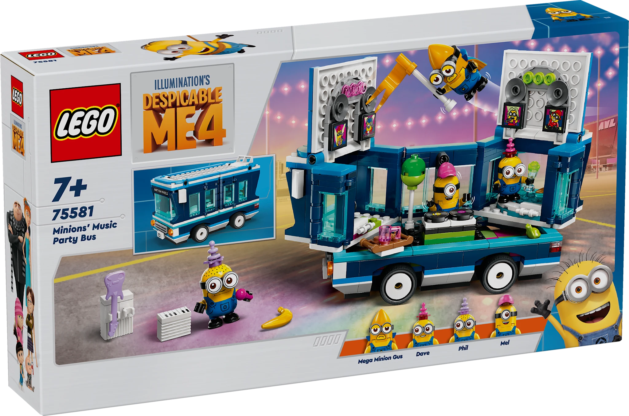 Tuotekuva ille Kätyrien musajuhlabussi LEGO® Despicable Me (75581)