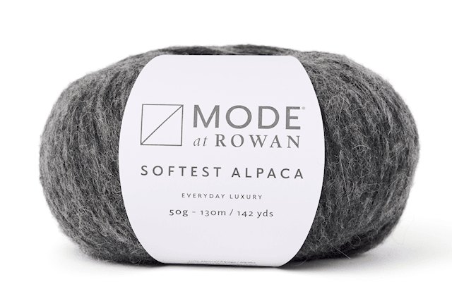 Softest Alpaca Alpacka mix 50 gr Ash 012 Mode at Rowan