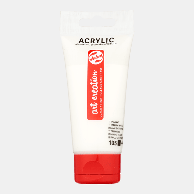 Akryyliväri 75 ml Titanium White Talens Art Creation