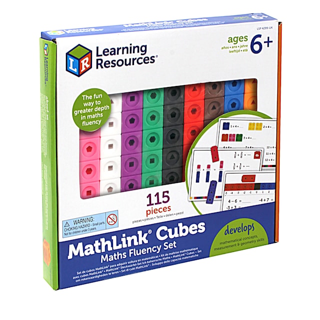 Tuotekuva 3 - MathLink®-kuutiot - Matematiikkaa aloittelijoille Learning Resources
