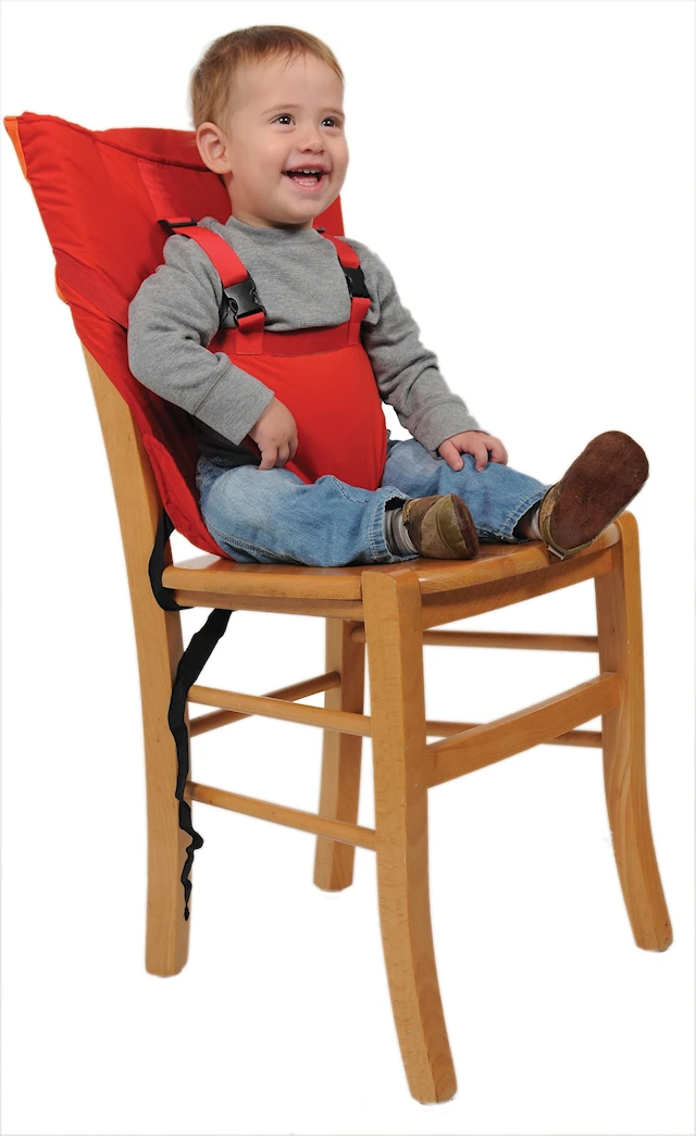 Syöttötuoli Sack´n Seat, punainen, Carlobaby