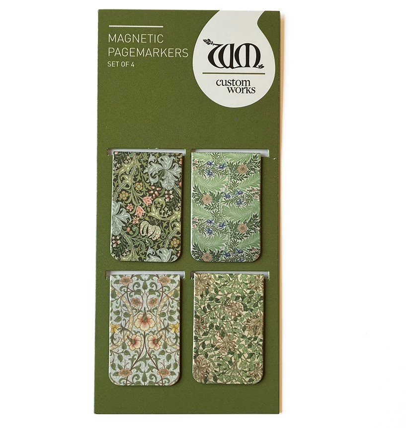 Bokmärkesset William Morris Customworks