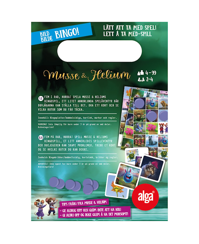 Produktbilde 4 for Musse & Helium Bingo (SE/NO)