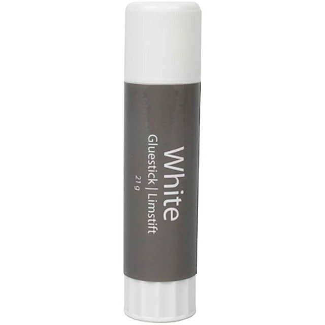 Liimapuikko White, Pyöreä, 21 g, 1 kpl