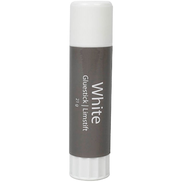 White limstift, rund, 21 g, 1 stk.