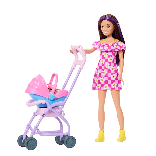 Tuotekuva 2 - Skipper Lastenhoito Rattaat Leikkisetti Barbie