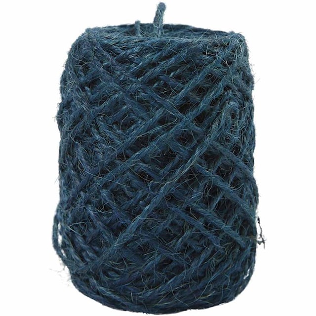 Tuotekuva 1 - Luonnonhamppunaru, paksuus 1-2 mm, 30 m, sininen