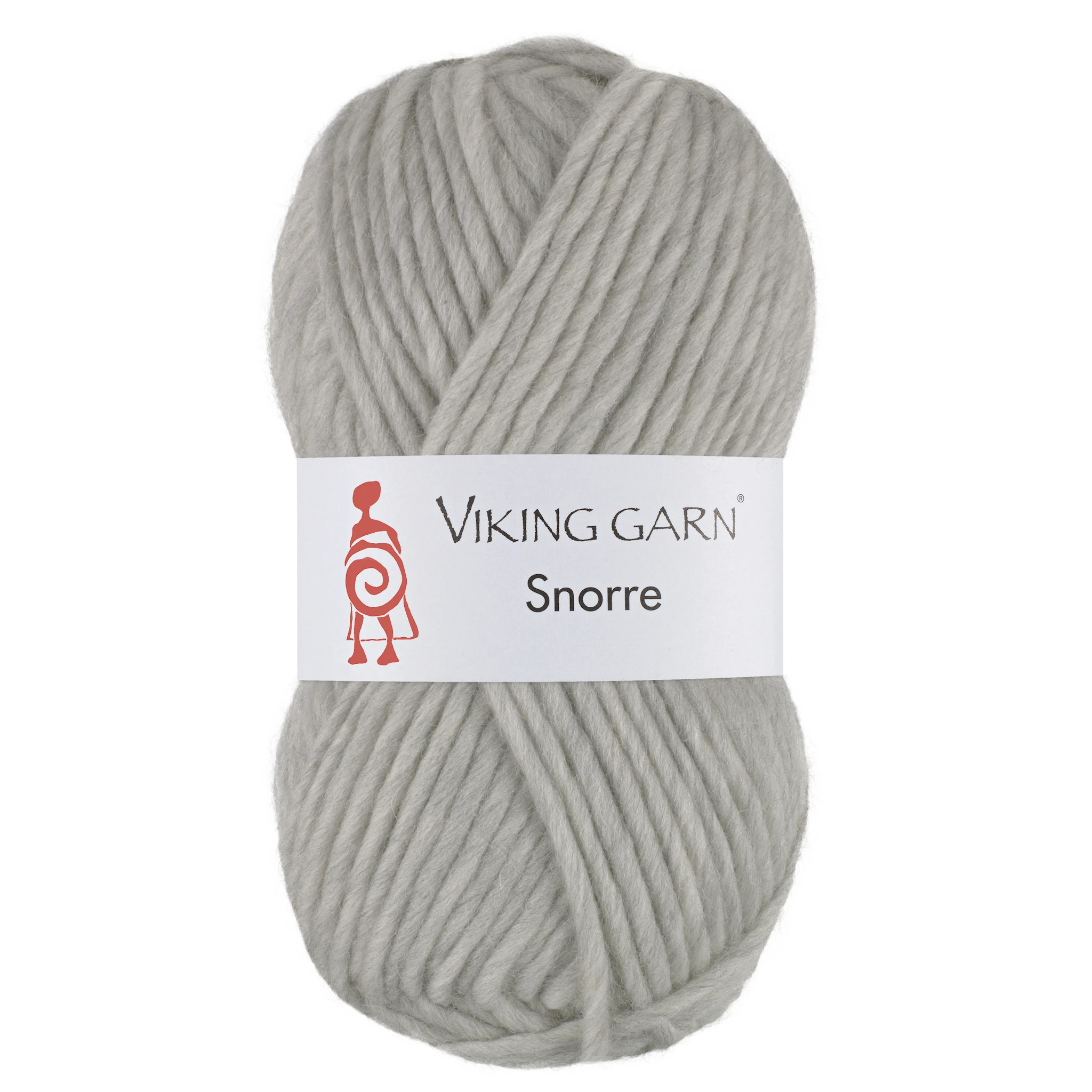 Produktbild för Snorre 100 g Pärlgrå 212 Viking Garn